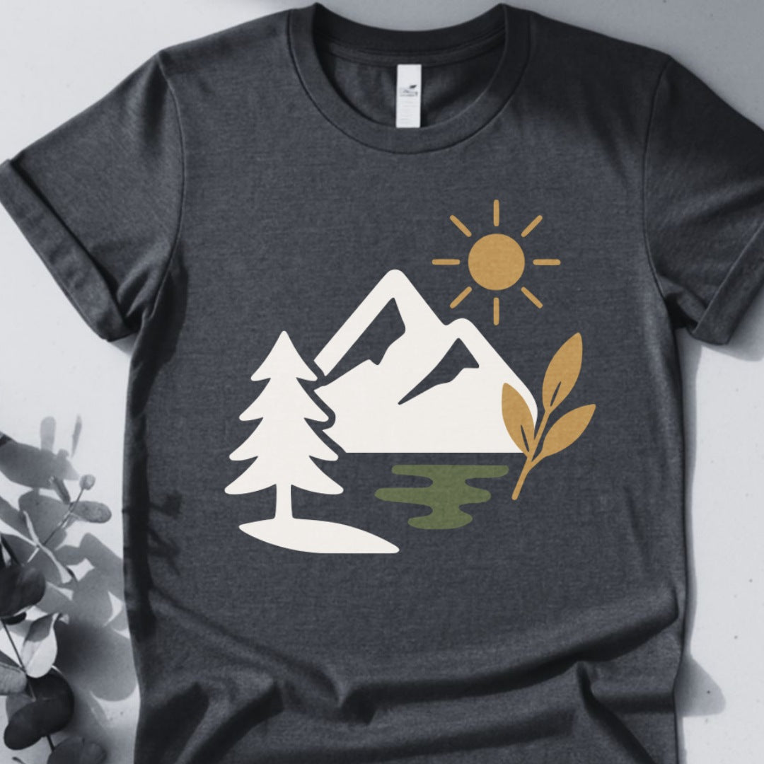Rooted in Nature Tee - Yoga inspired Design