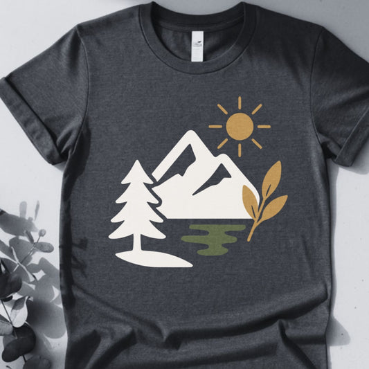 Rooted in Nature Tee - Yoga inspired Design
