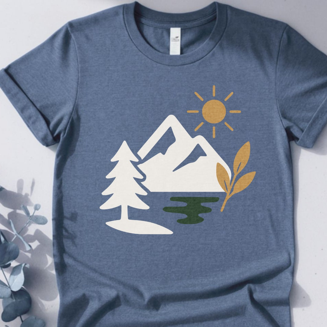 Rooted in Nature Tee - Yoga inspired Design