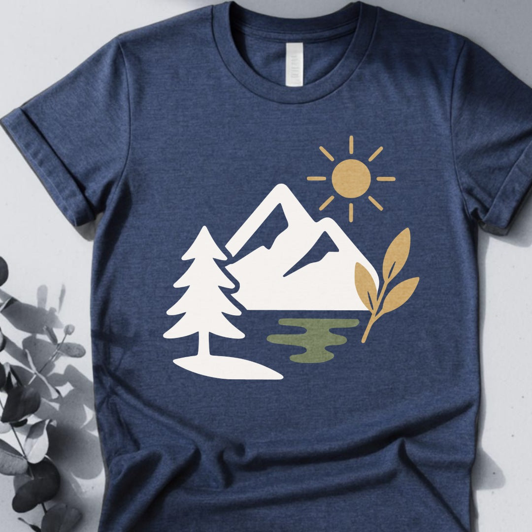 Rooted in Nature Tee - Yoga inspired Design