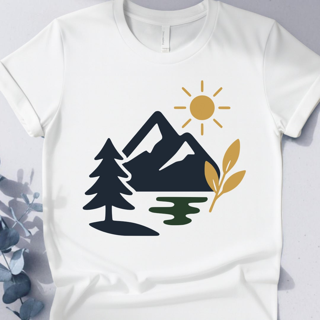 Rooted in Nature Tee - Yoga inspired Design