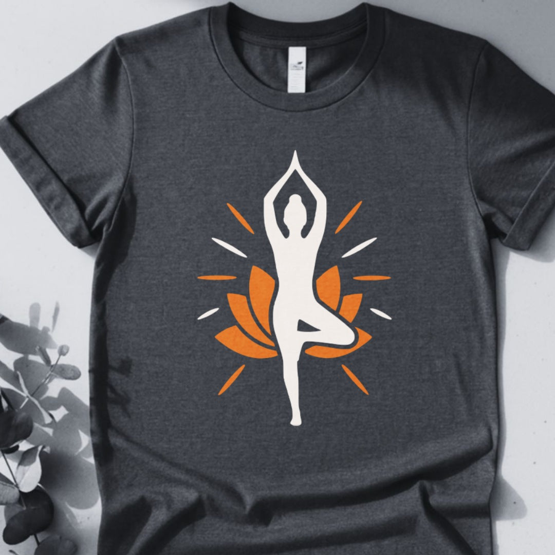 Root to Radiance Tee - Yoga inspired Design