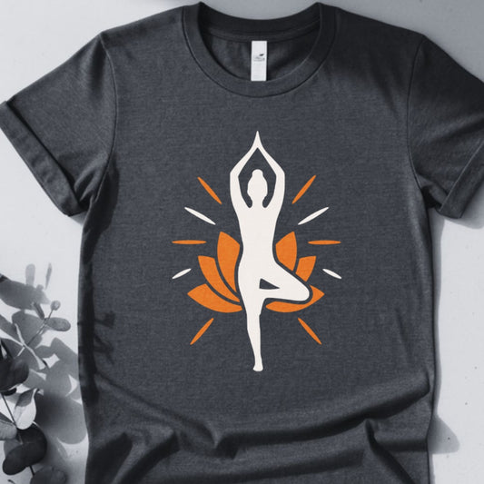 Root to Radiance Tee - Yoga inspired Design