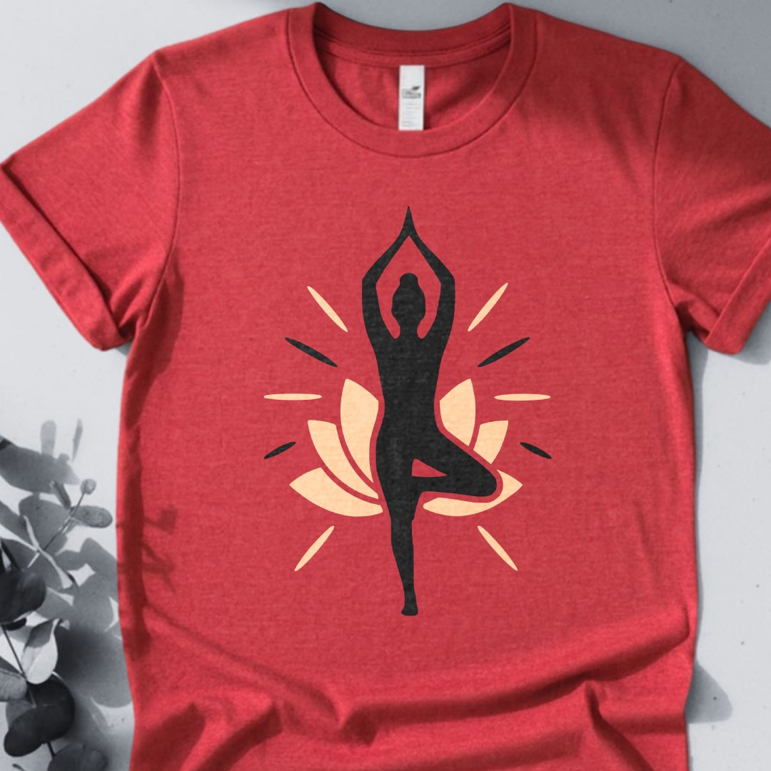 Root to Radiance Tee - Yoga inspired Design