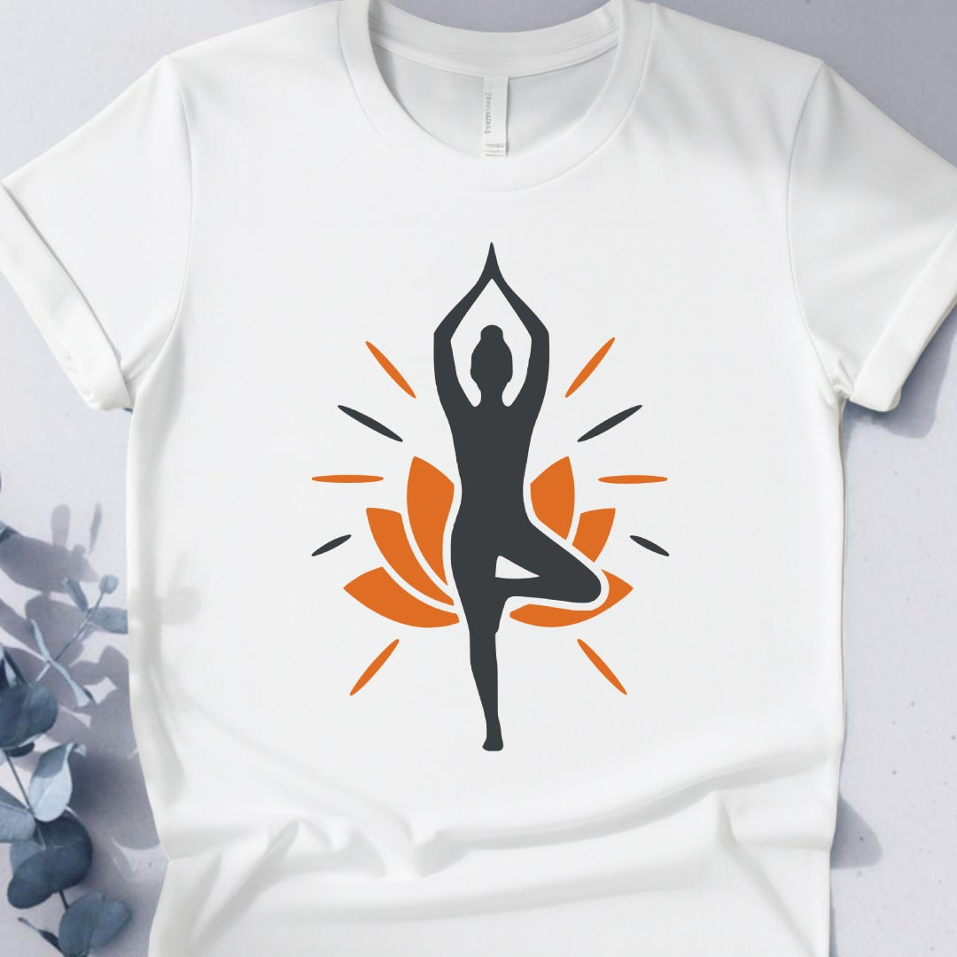 Root to Radiance Tee - Yoga inspired Design