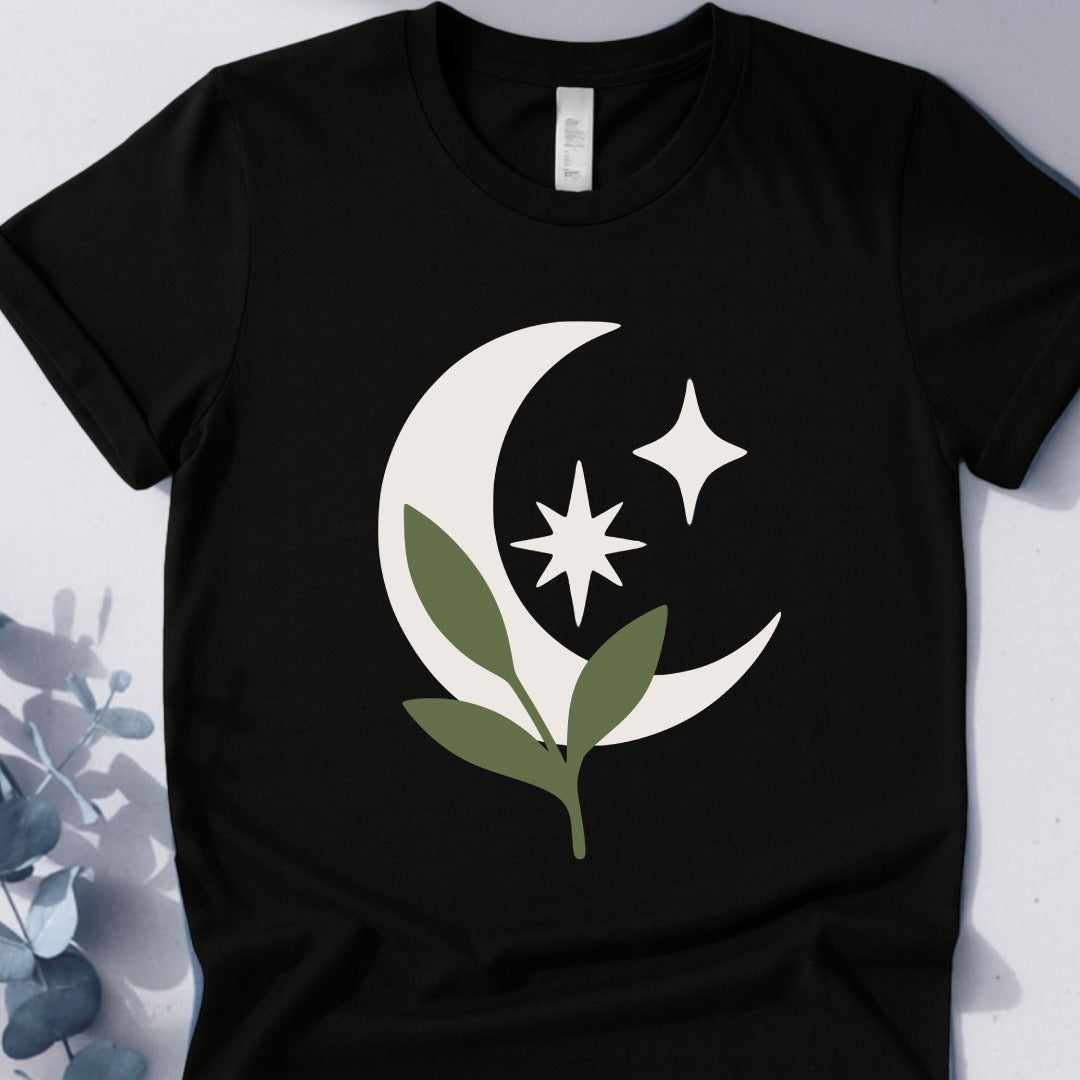 Rooted in Moonlight Tee - Yoga inspired Design