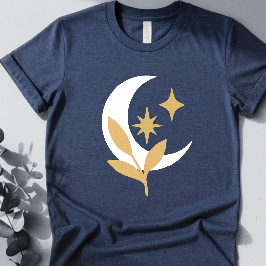 Rooted in Moonlight Tee - Yoga inspired Design