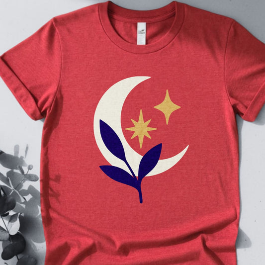 Rooted in Moonlight Tee - Yoga inspired Design