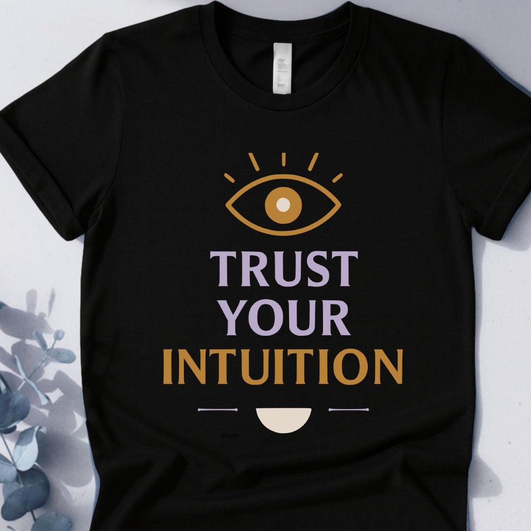 Trust Your Intuition Tee - Yoga Inspired Design