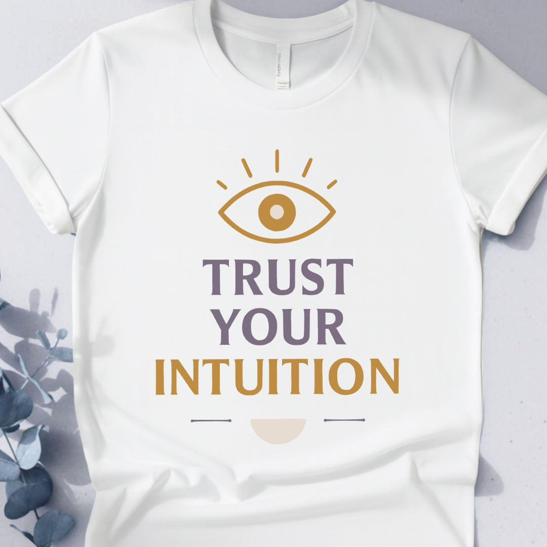 Trust Your Intuition Tee - Yoga Inspired Design
