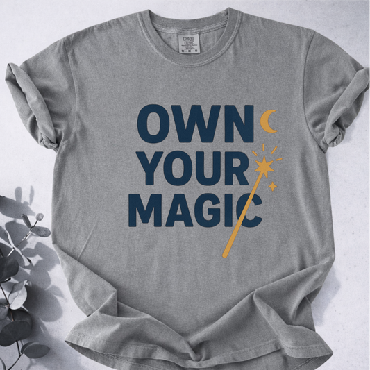 Own Your Magic Tee - Yoga Inspired Design