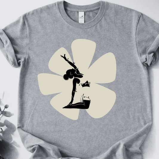 Bloom Into Balance Tee  - Yoga Inspired Design