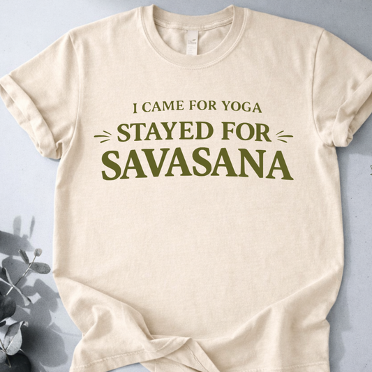 Savasana Om T-Shirt