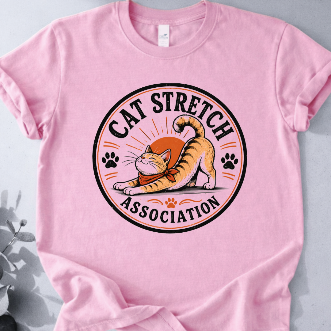 Cat Stretch T-Shirt