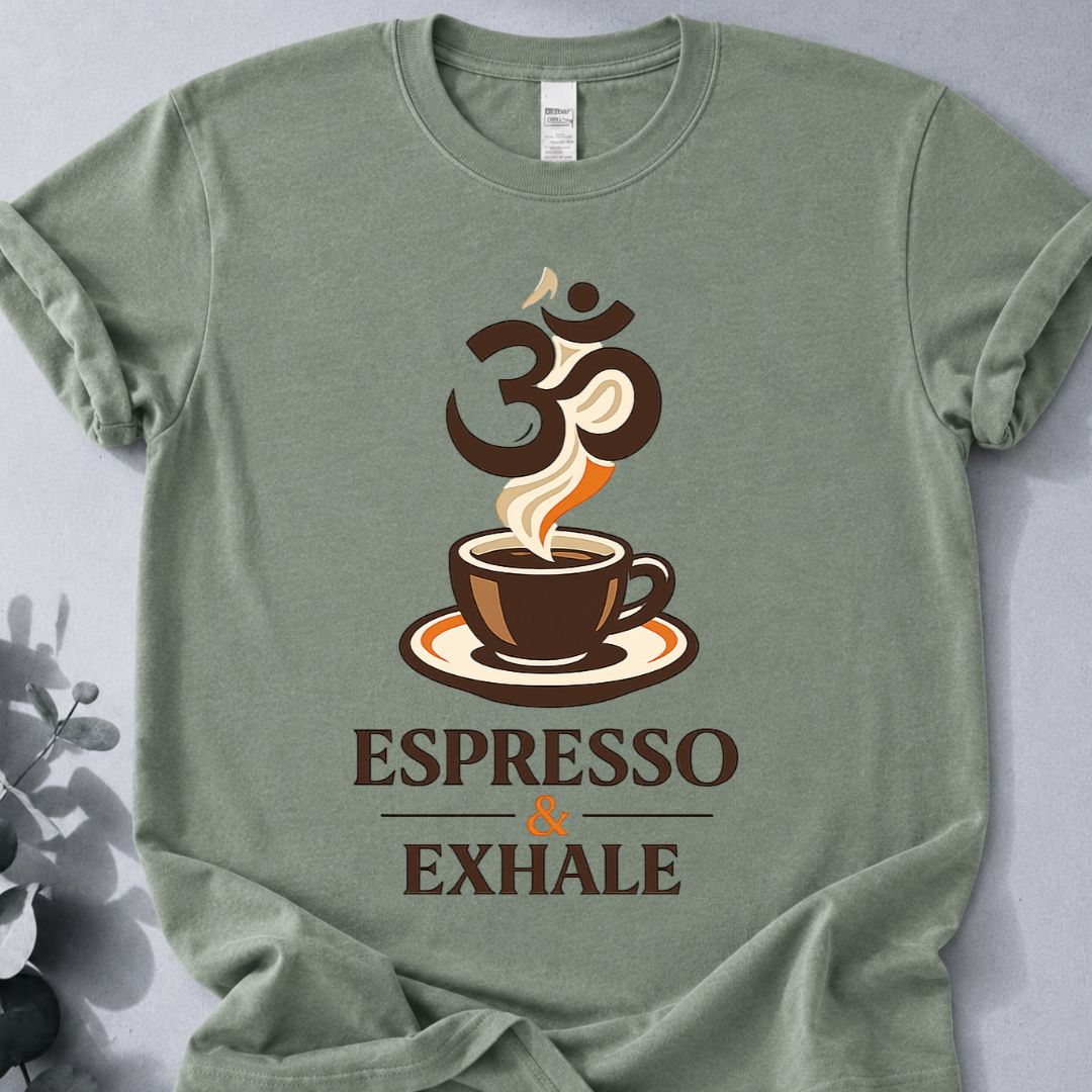 Espresso Om T-Shirt