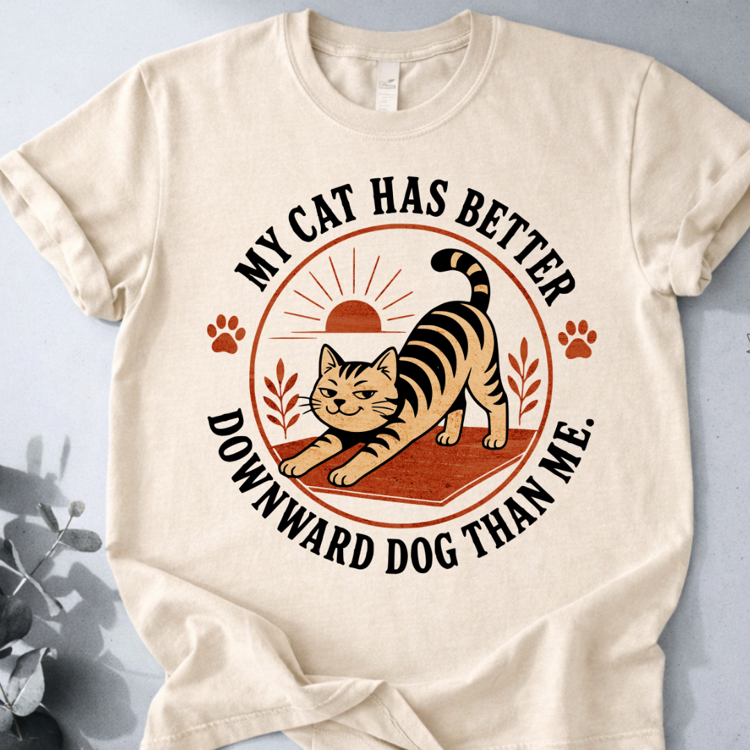Stretch Cat T-Shirt