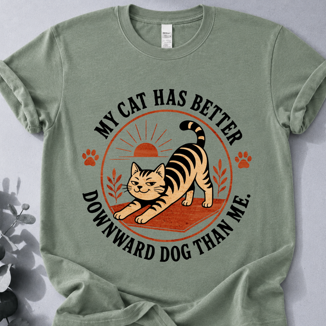 Stretch Cat T-Shirt