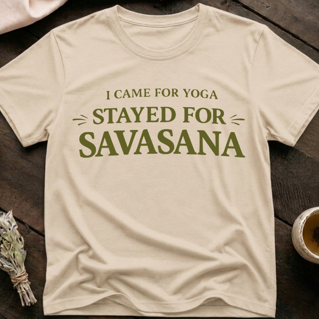 Savasana Om T-Shirt
