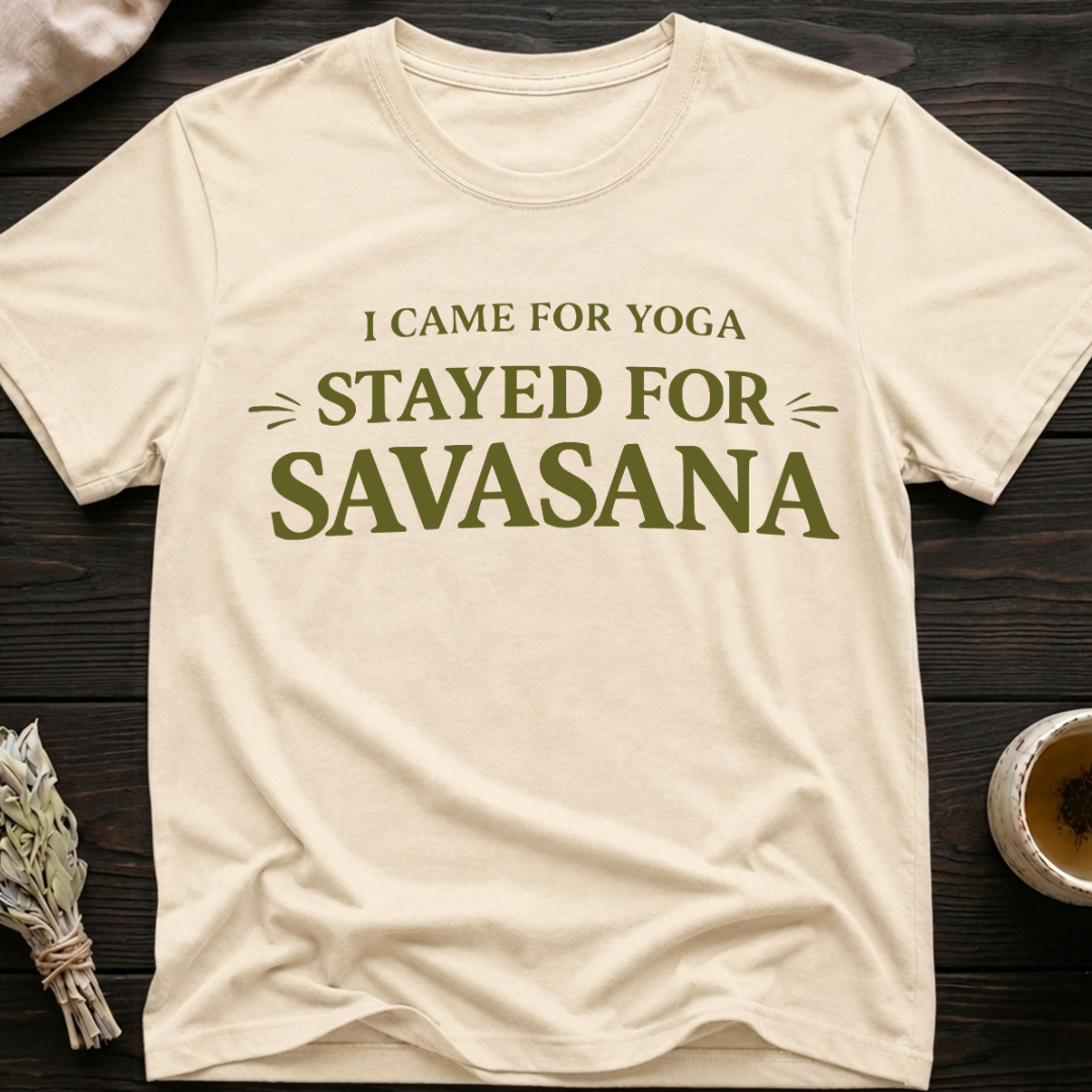 Savasana Om T-Shirt