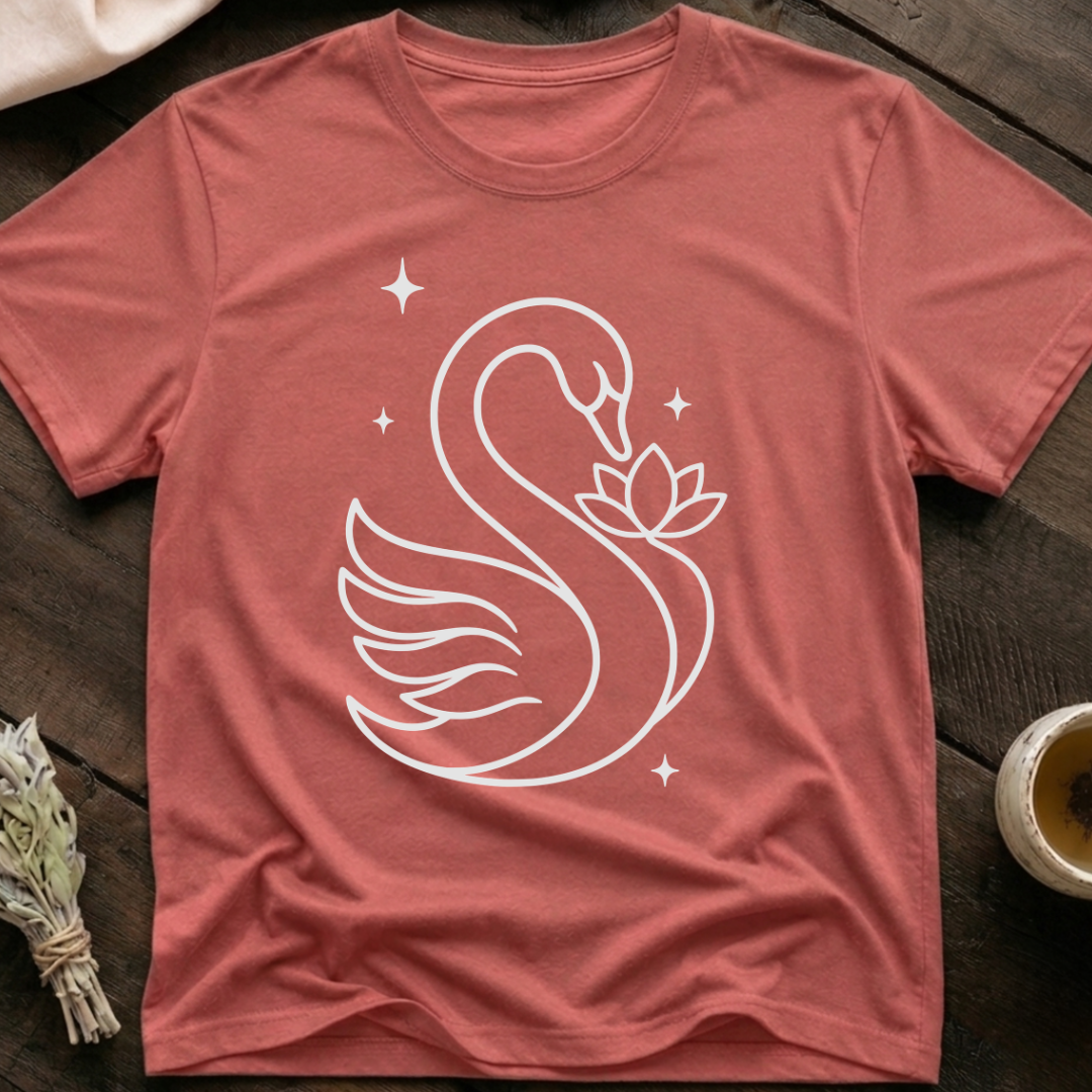 Swan Lotus T-Shirt