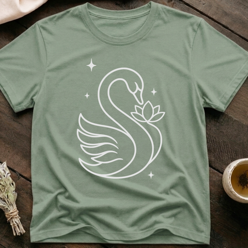 Swan Lotus T-Shirt