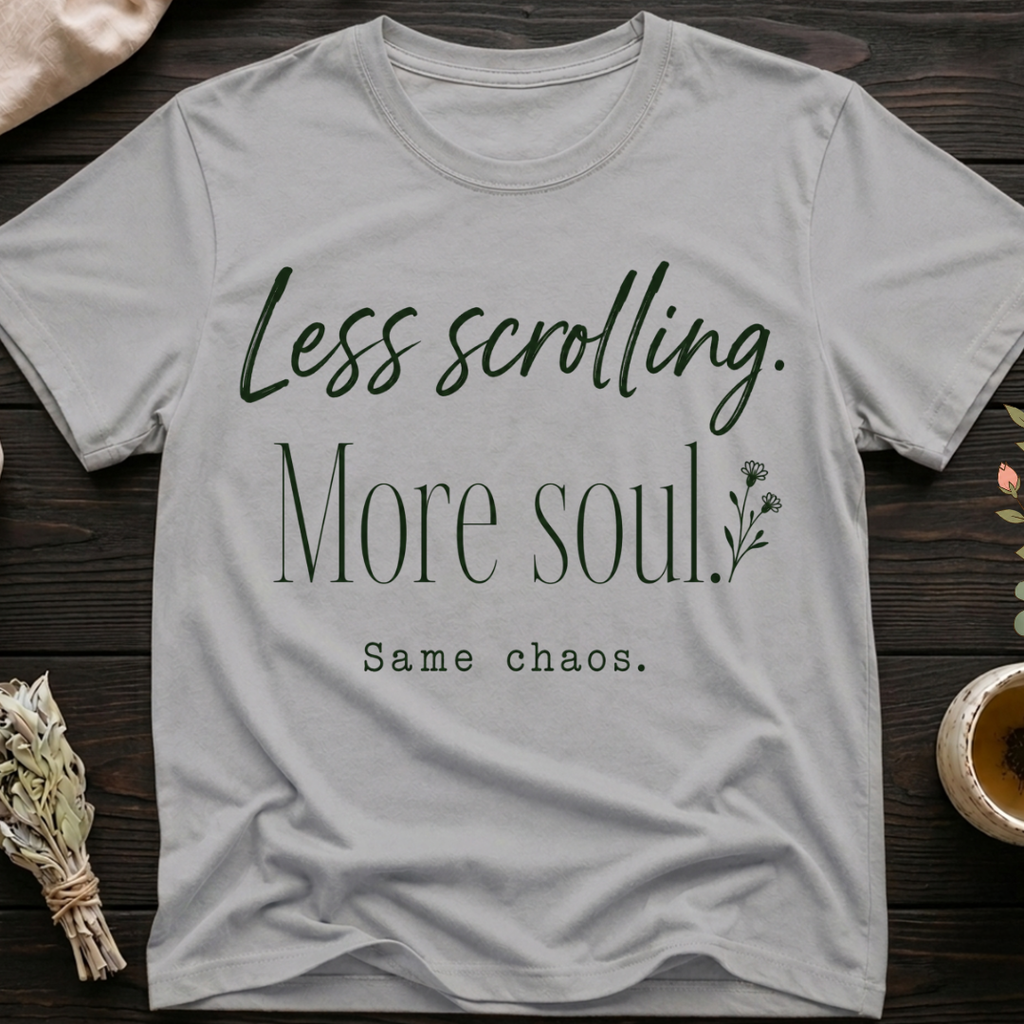 Less Scroll T-Shirt