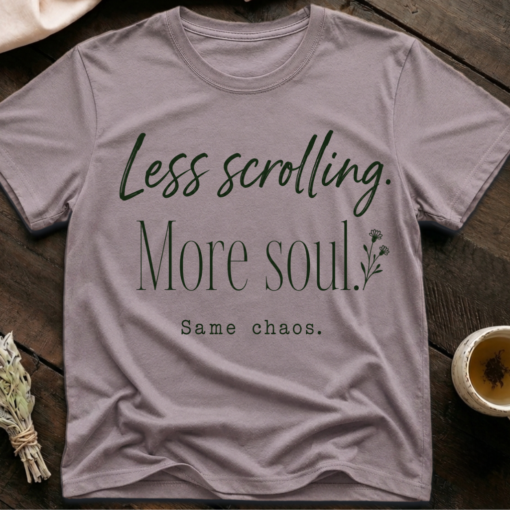 Less Scroll T-Shirt