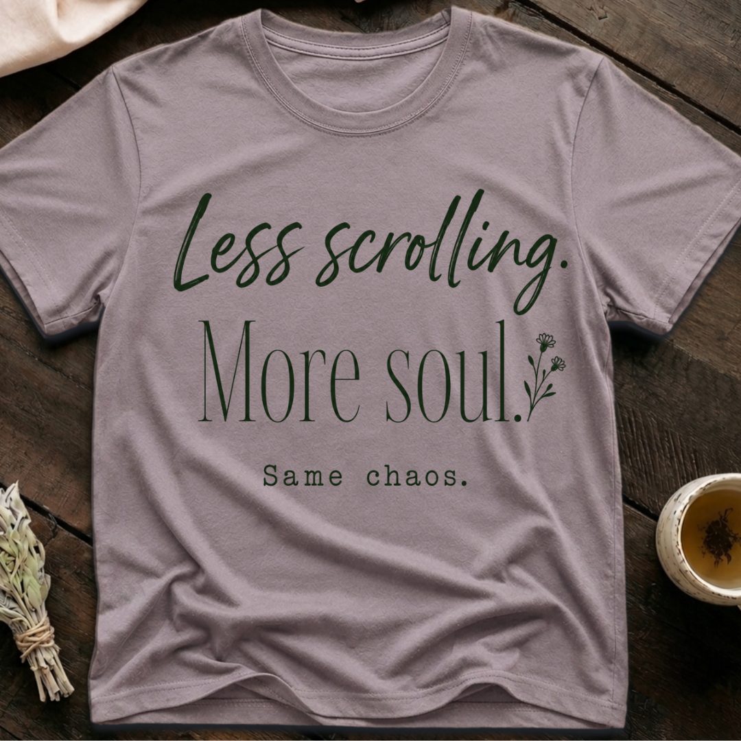 Less Scroll T-Shirt