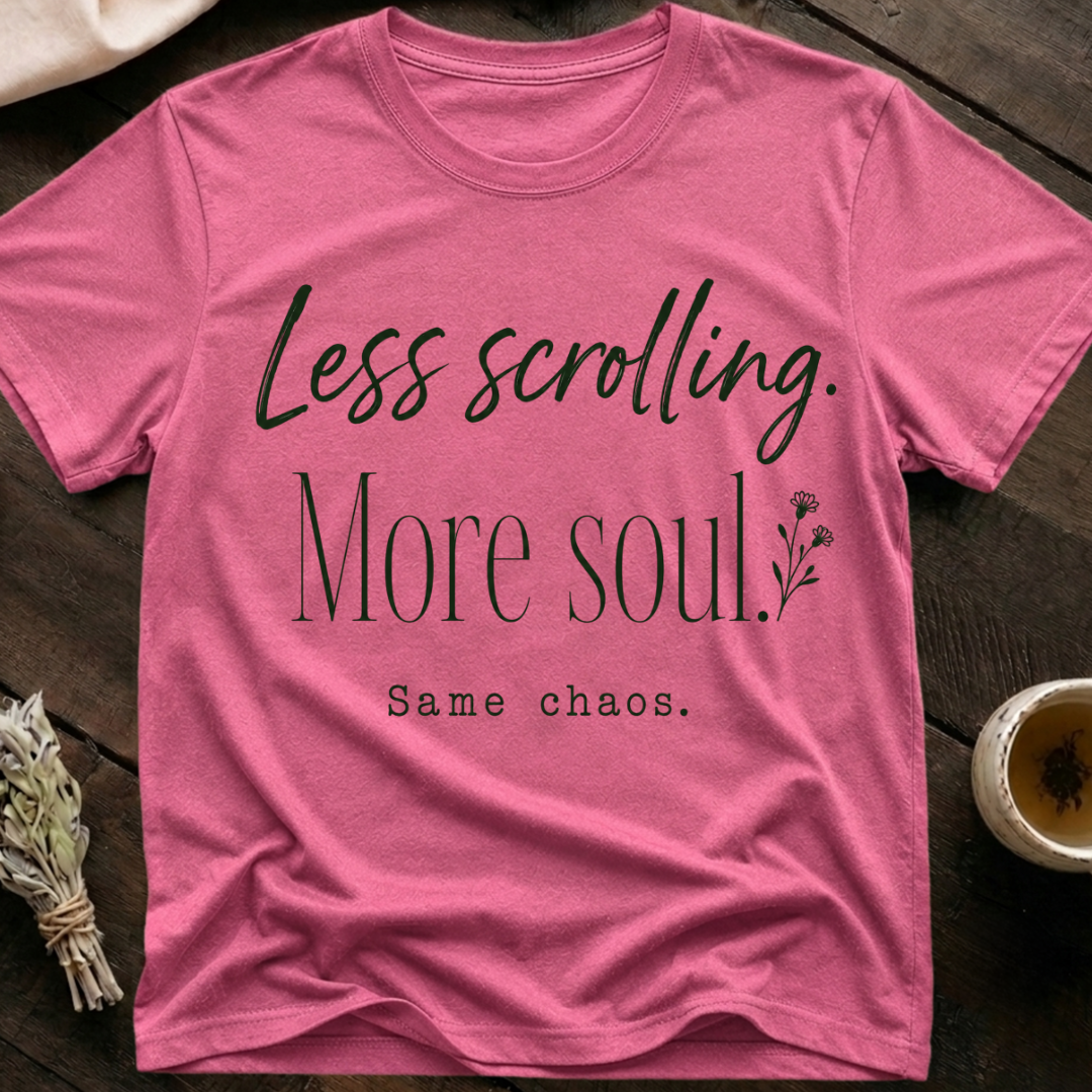 Less Scroll T-Shirt