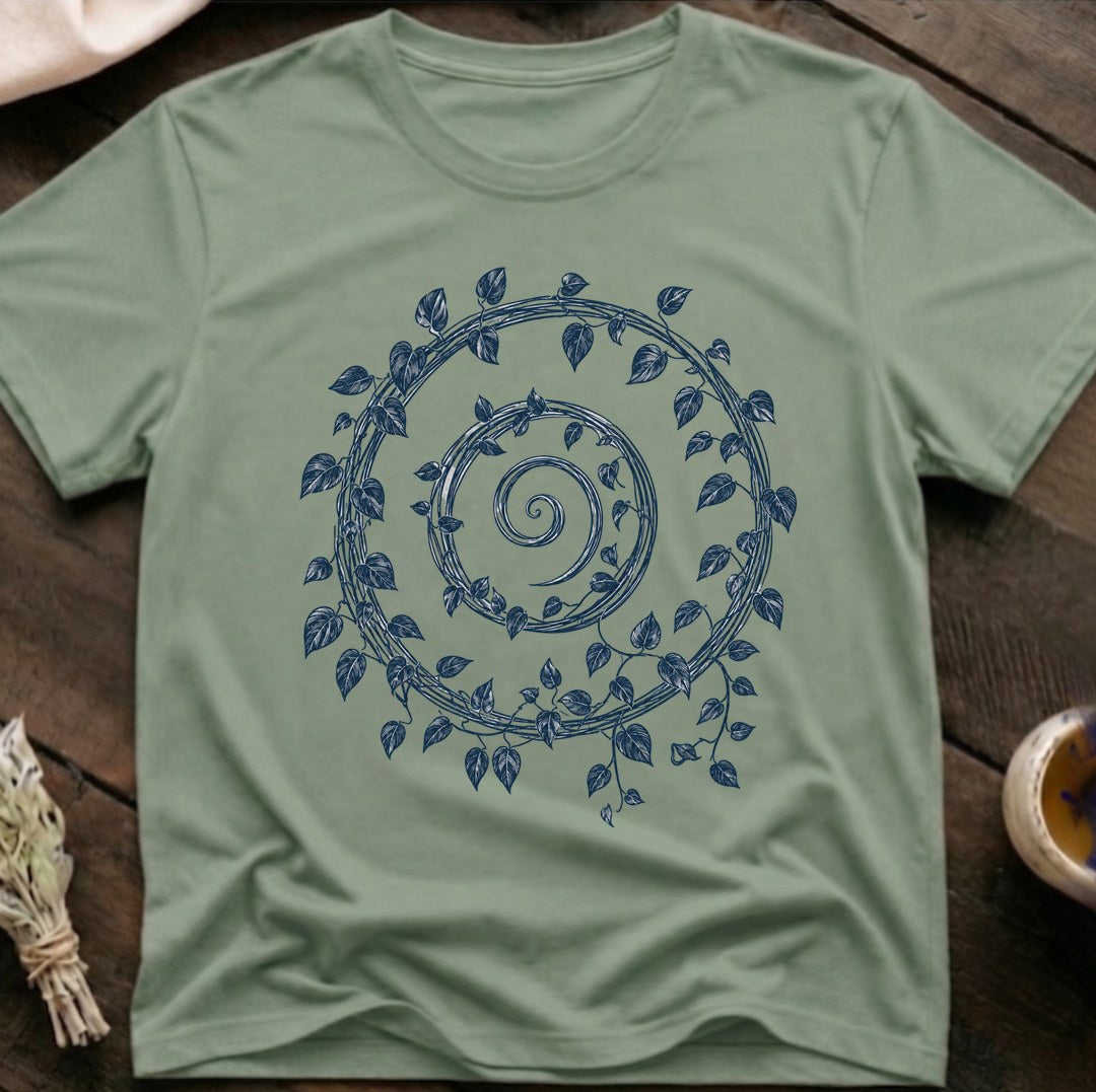 Spiral Leaf T-Shirt