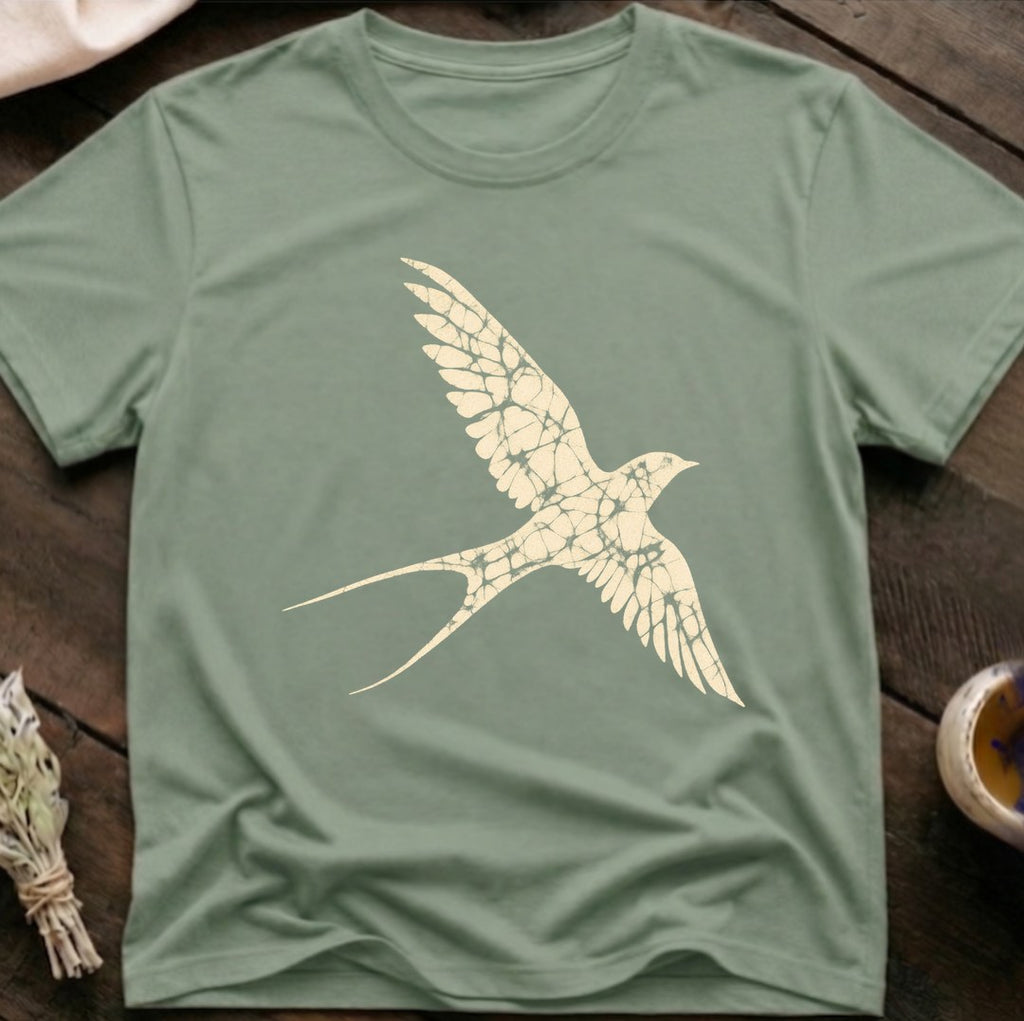 Cream Swallow T-Shirt