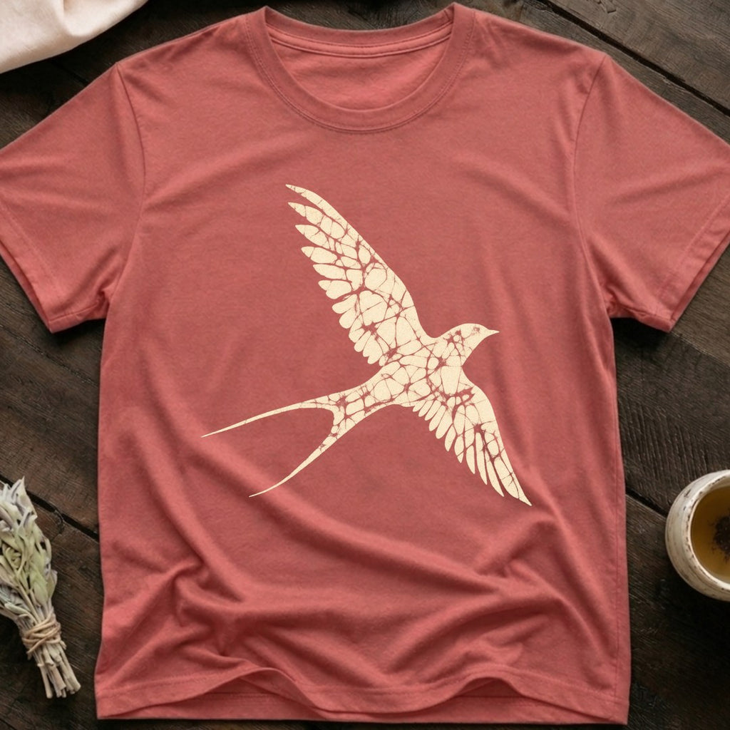Cream Swallow T-Shirt