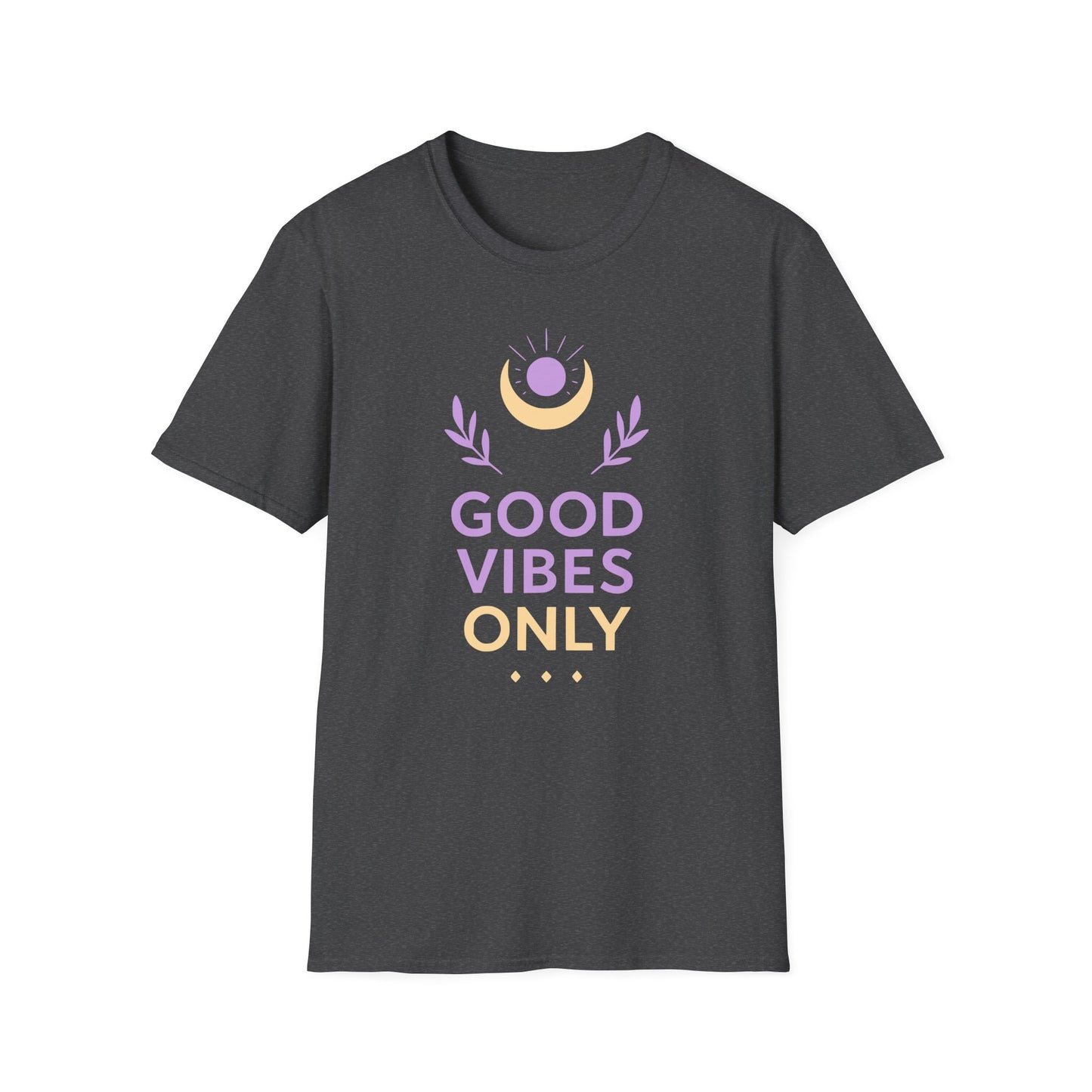 Good Vibes Only Tee - Yoga Inspired Design