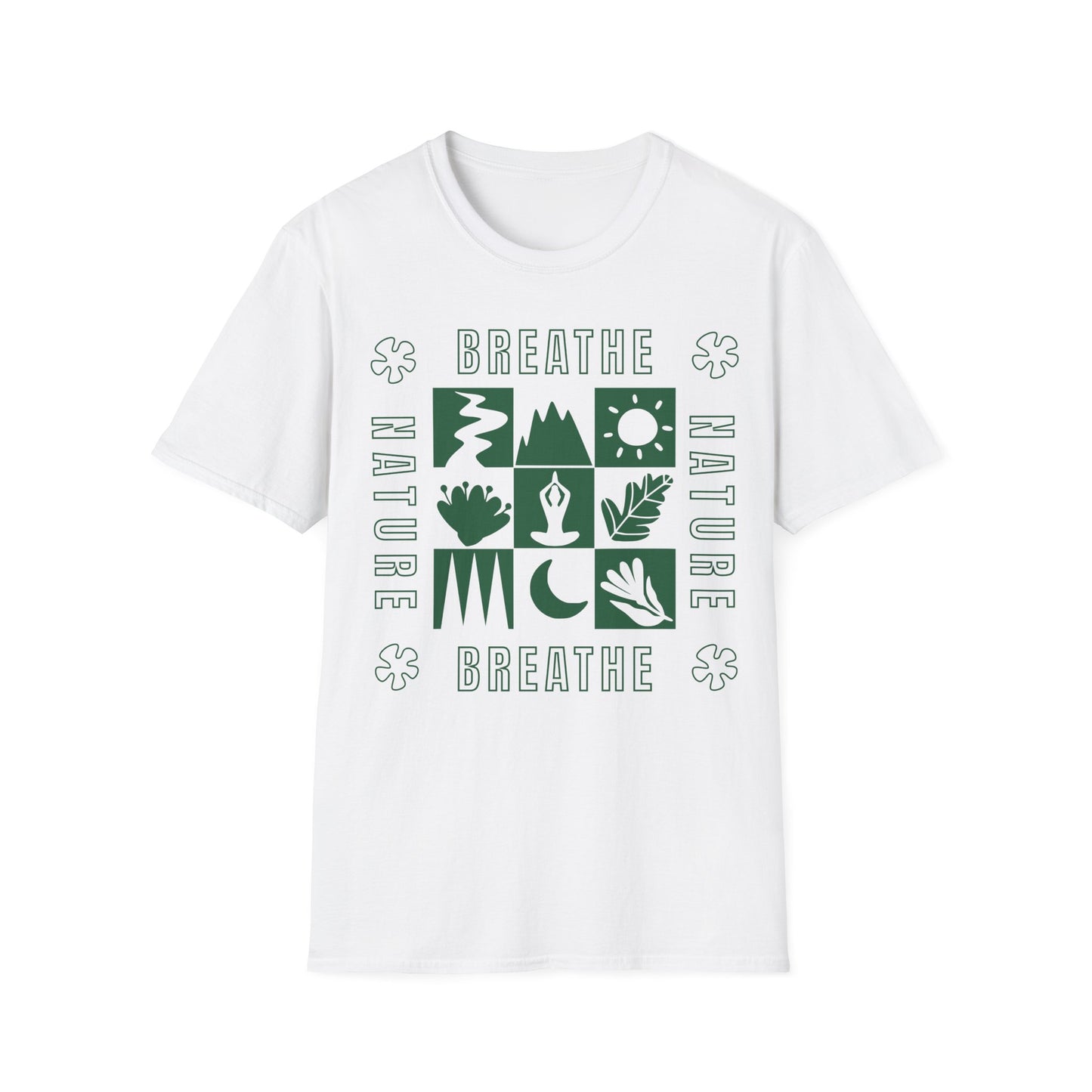 Breathe Nature Tee – Yoga Inspired Design