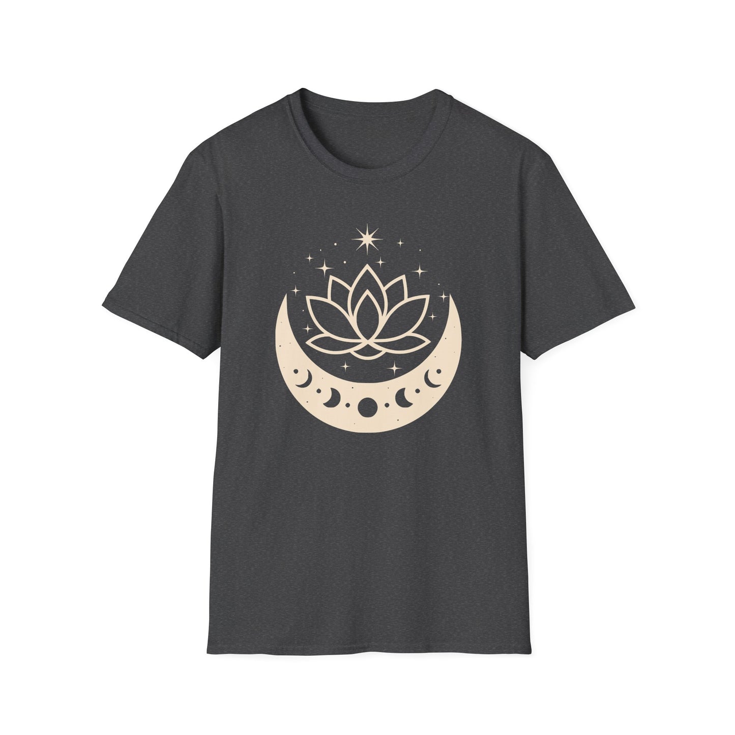Align with the Moon Tee - Yoga Inspired Design
