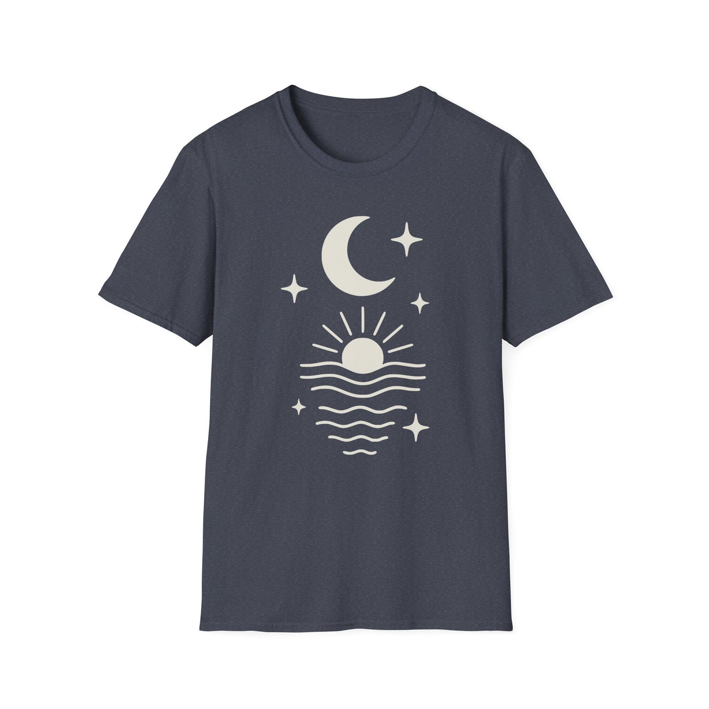 Lunar Flow Tee 2- Yoga inspired Design
