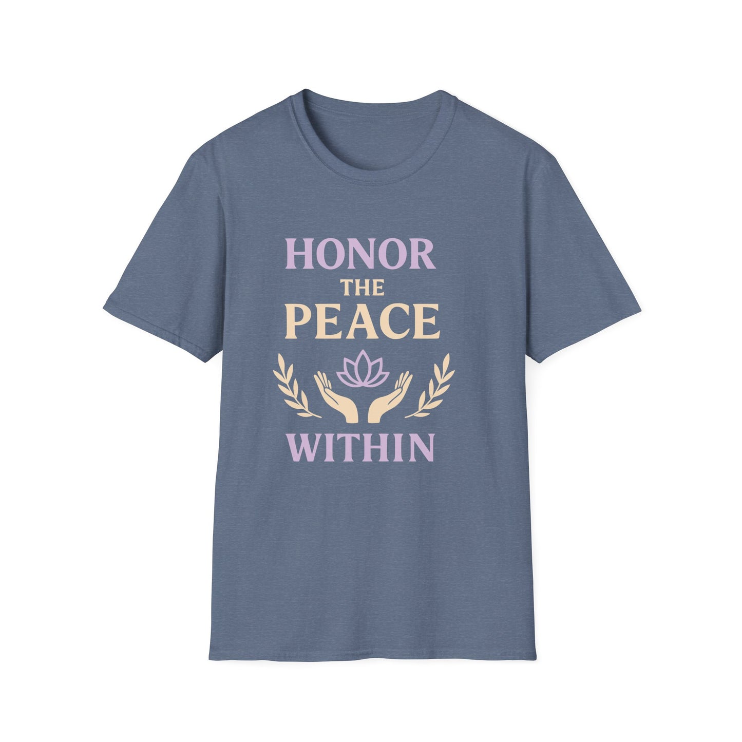 Honor The Peach Within Tee - Yoga Inspired Design