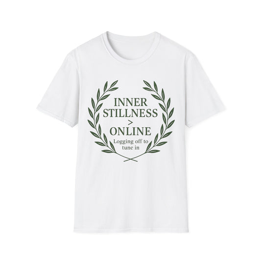 Inner Stillness > Online Logging Off To Tune In - Yoga inspired Design