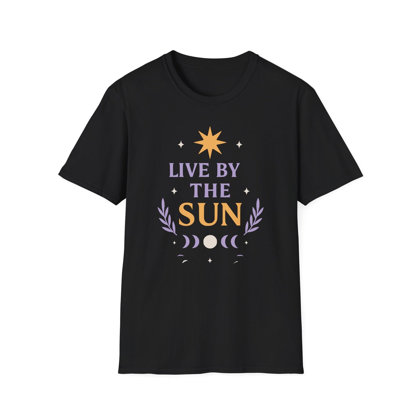 Live By The Sun Tee - Yoga inspired Design