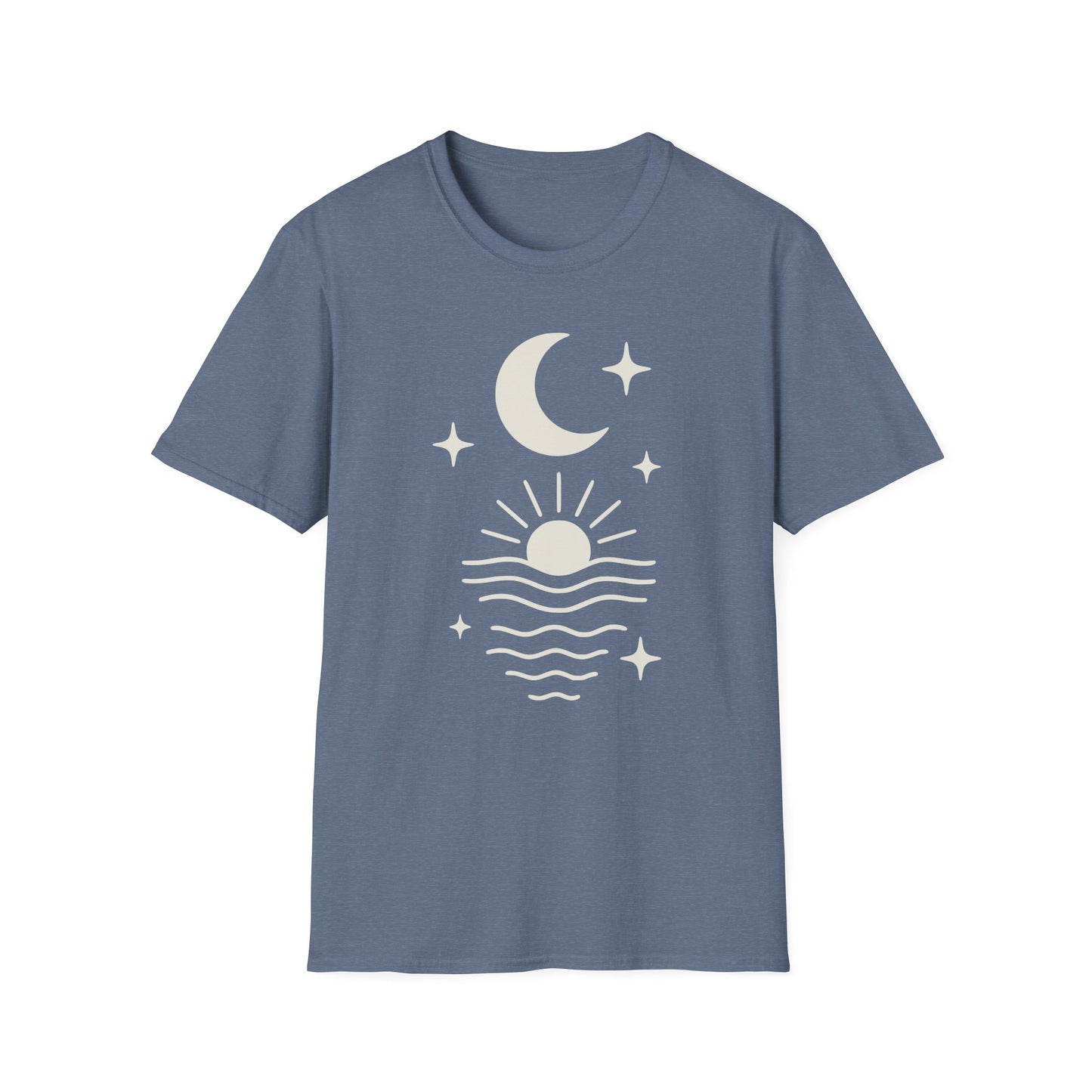 Lunar Flow Tee 2- Yoga inspired Design