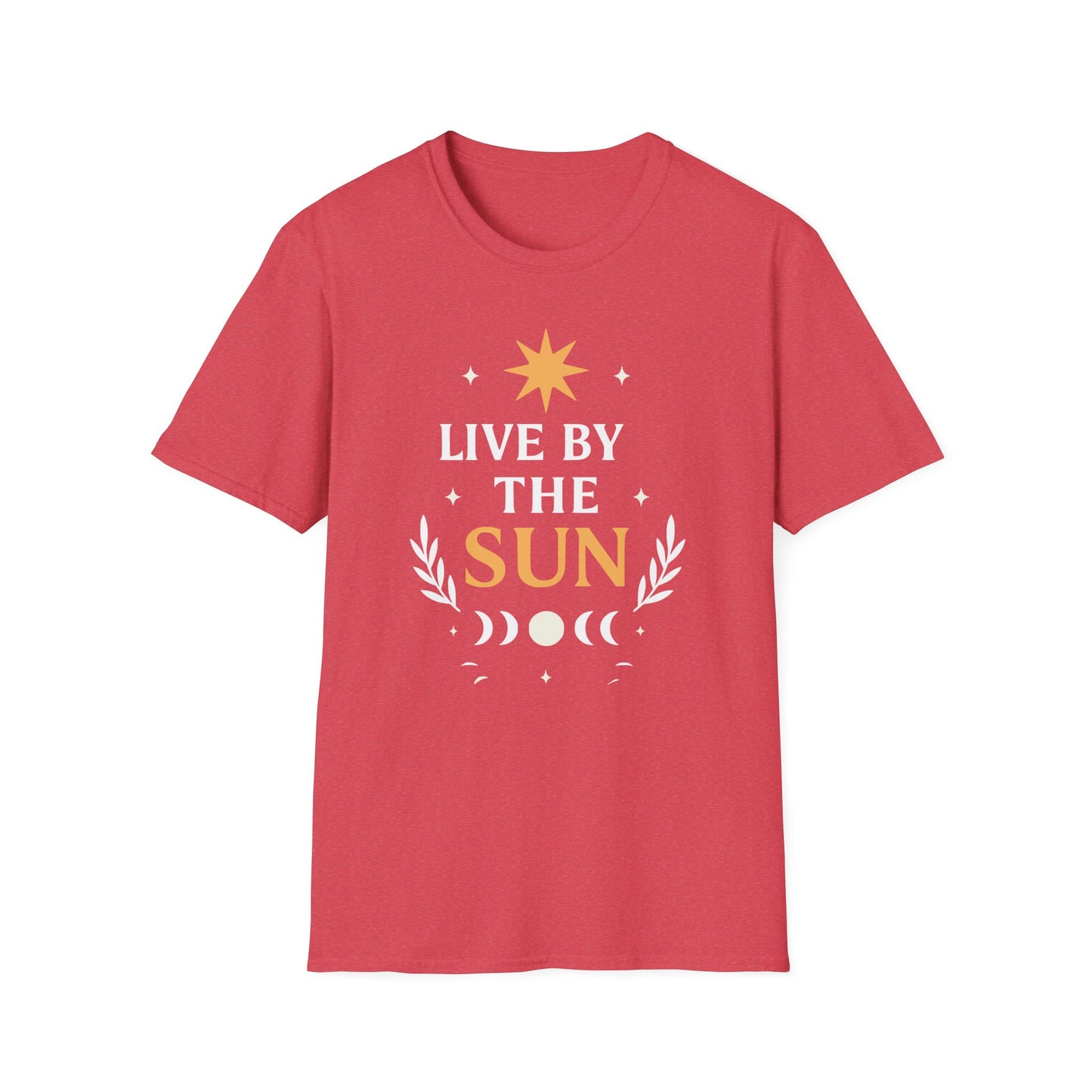 Live By The Sun Tee - Yoga inspired Design