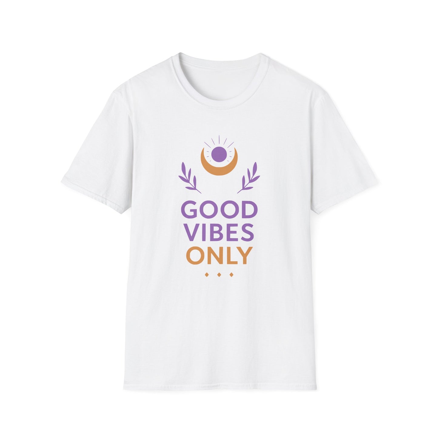 Good Vibes Only Tee - Yoga Inspired Design