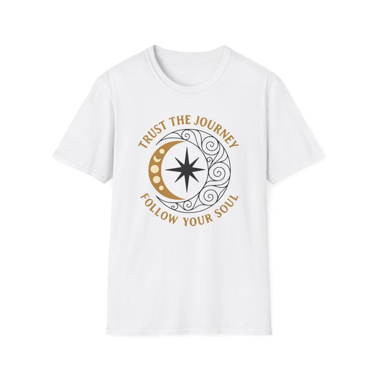 Trust The Journey Follow Your Soul Tee - Yoga Inspired Design