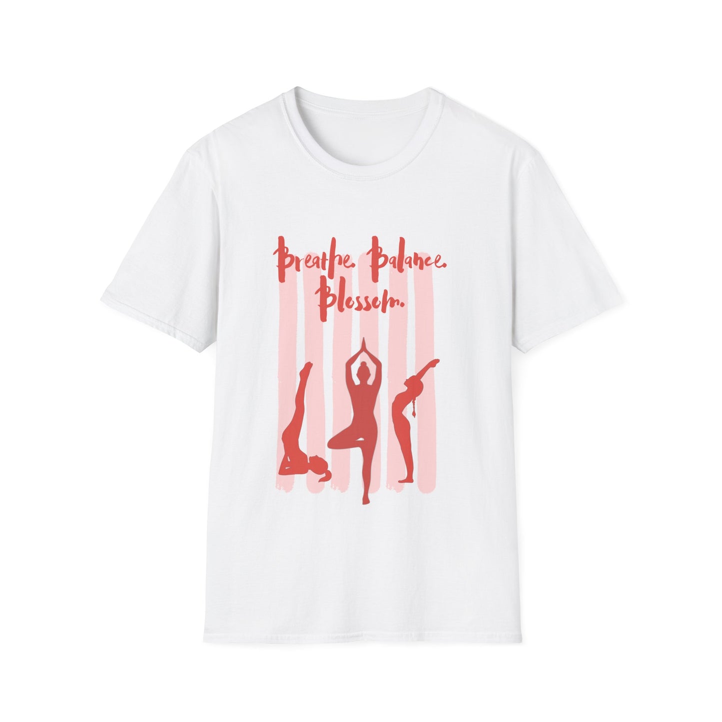 Breathe Balance Blossom Tee - Yoga Inspired Design