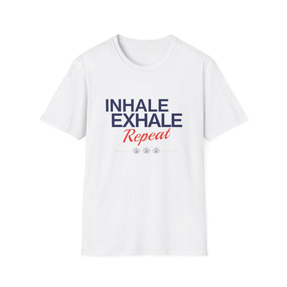 Inhale Exhale Repeat T-Shirt - Yoga Inspired Design