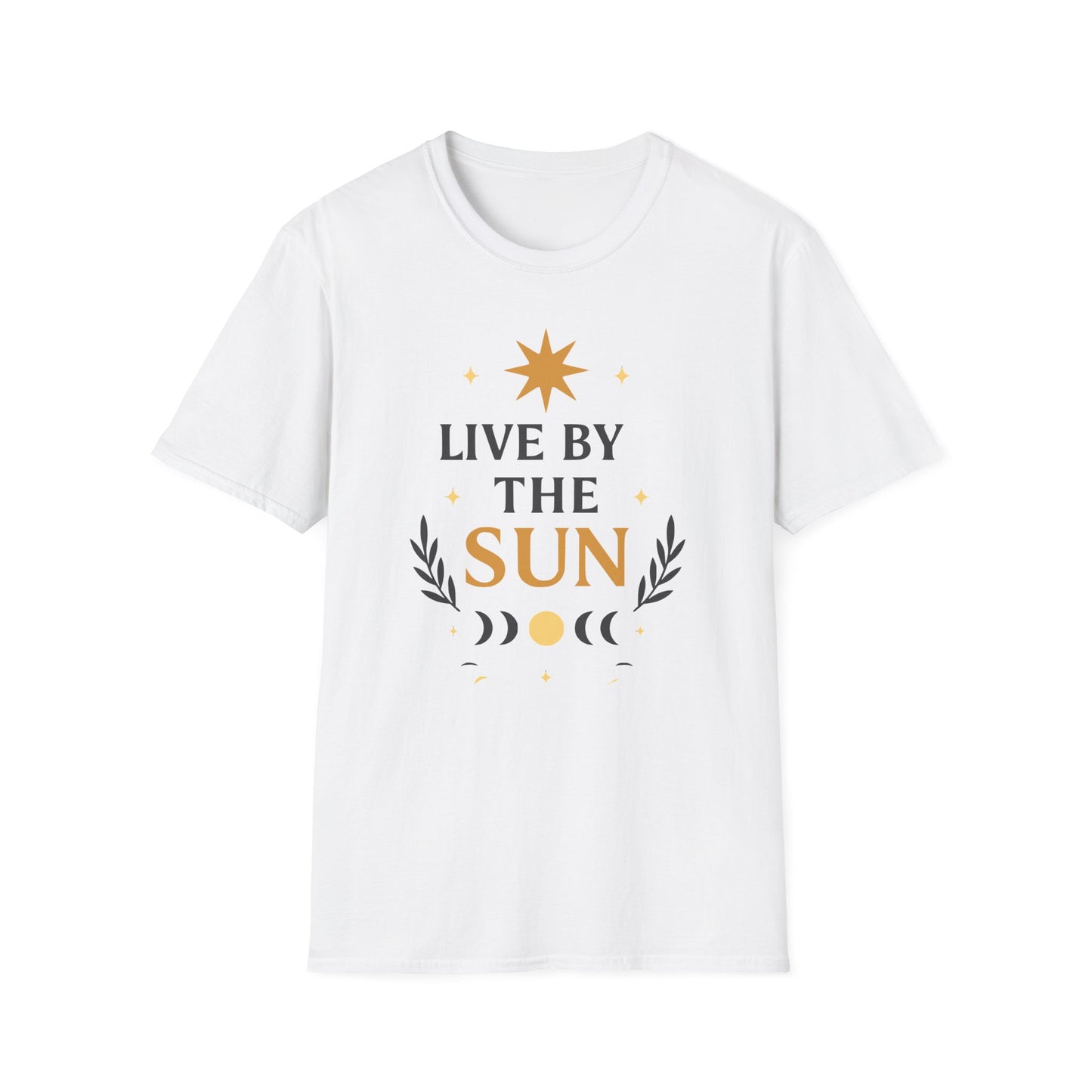 Live By The Sun Tee - Yoga inspired Design