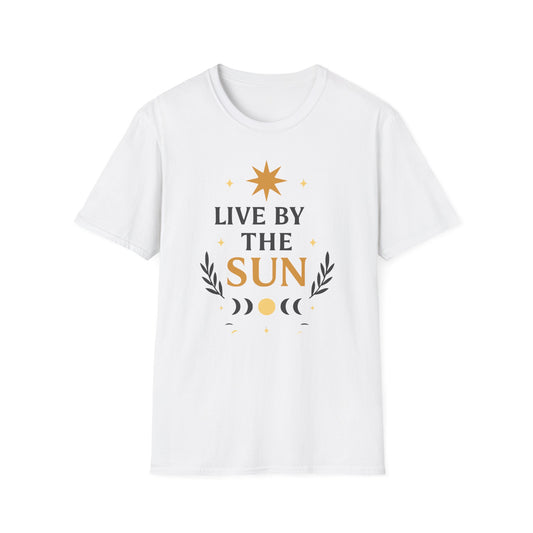 Live By The Sun Tee - Yoga inspired Design