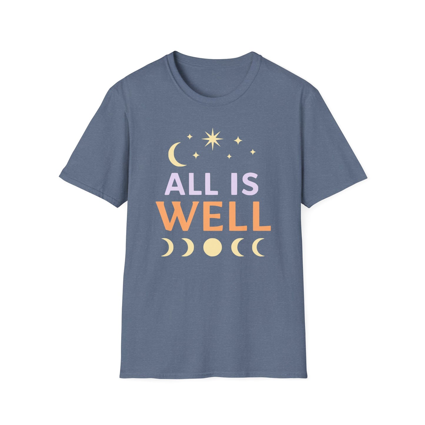 All Is Well T-Shirt - Yoga Inspired Design