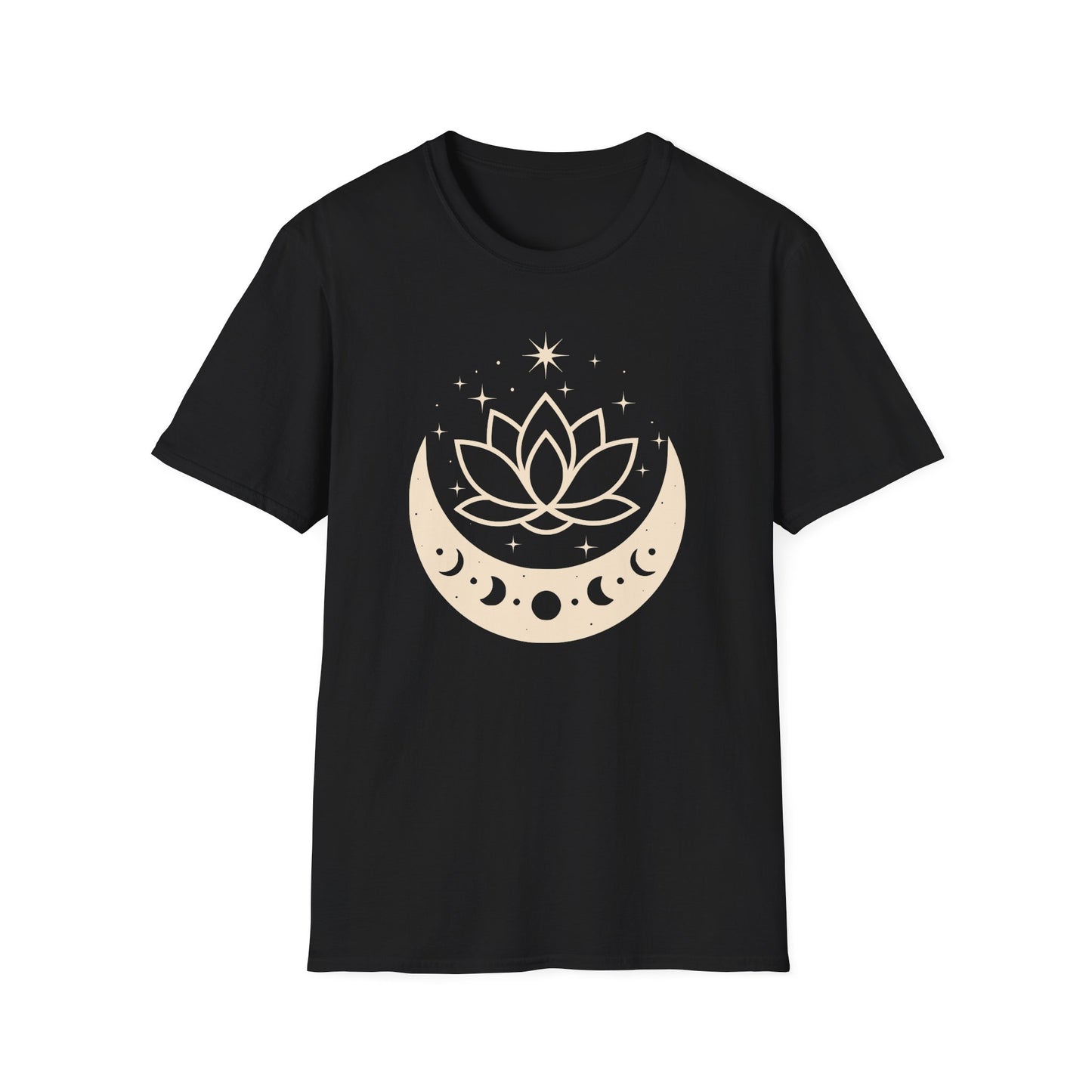Align with the Moon Tee - Yoga Inspired Design