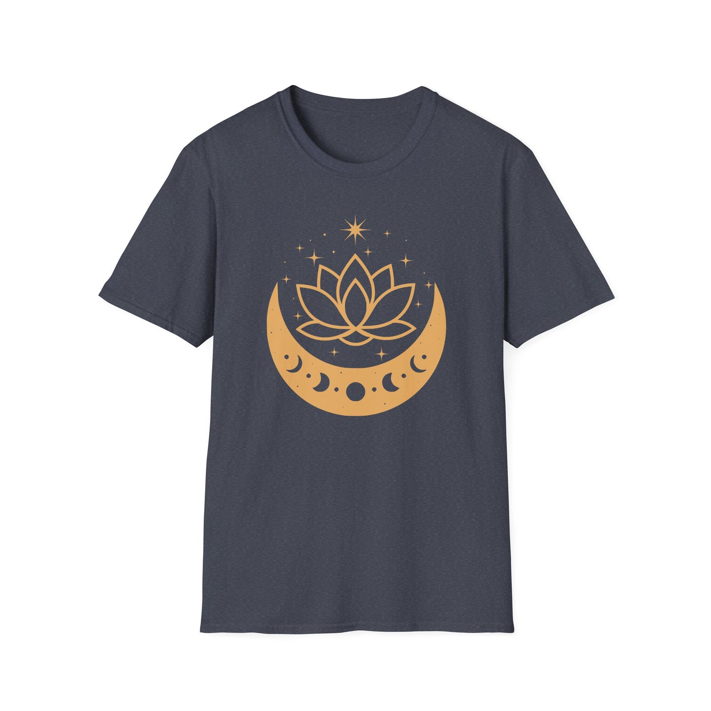 Align with the Moon Tee - Yoga Inspired Design